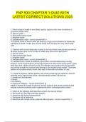 FNP 590 CHAPTER 1 QUIZ WITH LATEST CORRECT SOLUTIONS 2025