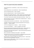RWP PG QUESTIONS AND ANSWERS