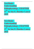 Test Bank &ndash; Understanding Pathophysiology&comma; Chapter 17 by Sue E&period; Huether Latest 2025