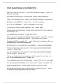 RWP QUESTIONS AND ANSWERS