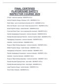 FINAL CERTIFIED  PLAYGROUND SAFETY  INSPECTOR COURSE 2025