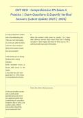 EXIT HESI - Comprehensive PN Exam A Practice &vert; Exam Questions & Expertly Verified Answers &lpar;Latest Update 2025 &vert; 2026&rpar;