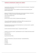 PHARMACIST LICENSURE EXAM 1 QUIZZES & ANS&comma; CORRECT&excl;&excl;
