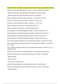 PHARM 100 IMM - Vital Signs Test Questions with Correct Answers Latest Update 2025-2026