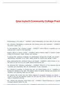 Qma Ivytech Community College Practice Test