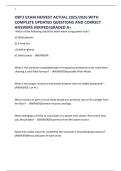 OBT3 EXAM NEWEST ACTUAL 2025&sol;2026 WITH COMPLETE UPDATED QUESTIONS AND CORRECT ANSWERS&period;VERIFED&sol;GRADED A&plus;