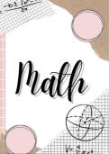 VCE General Maths Unit 3 & 4 Bound Reference