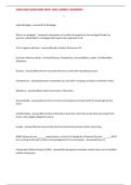 NSAR EXAM QUESTIONS WITH 100&percnt; CORRECT ANSWERS&excl;&excl;