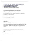 CADC II PREP TEST NEWEST ACTUAL 2025&sol;2026 WITH COMPLETE QUESTIONS AND ANSWERS&period;VERIFED&sol;GRADED A&plus;