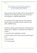General Contractor-s License Exam Questions and Answers with 100&percnt; Complete Solutions UPDATED&excl;&excl;&excl;&excl;