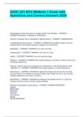EXSC 221 BYU Midterm 1 Exam with Questions and Correct Answers 2025&period;