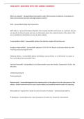 NSSA EXAM 1 QUESTIONS WITH 100&percnt; CORRECT ANSWERS&excl;&excl;