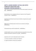 SEPTIC LICENSE NEWEST ACTUAL 2025 WITH COMPLETE QUESTIONS AND ANSWERS&period;VERIFED&sol;GRADED A&plus;