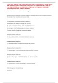FINAL EXAM-TRAUMA CARE &vert;PRIORITIES&comma; ESSENTIALS OF MANAGEMENT- TRIAGE&comma; SAFETY FOR VARIOUS INJURIES &lpar;CONTUSIONS&comma; FLAIL CHEST&comma; SCI&comma; HEMOTHORAX&rpar; AS WELL AS FOR PNEUMOTHORAX&comma; &comma; COMPARTMENT SYNDROME&comma; FAT EMBOLISM&comma; OVERDOSE&vert; QUESTIONS WITH 100&percnt; CORRECT ANSWERS