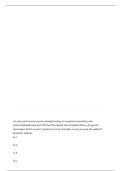 MN 568 FINAL REVIEW QUESTIONS WITH CORRECT ANSWERS