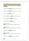 EPIC AMB BASICS &vert;QUESTIONS AND 100 CORRECT ANSWERS&vert;LATEST 2025&sol;2026&vert;A&plus; GRADED&vert;