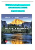 Test Bank for Auditing Assurance Services by william Messier 11th edition &vert;Complete