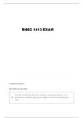 RNSG 1413 TEST 3 QUESTIONS WITH CORRECT ANSWERS