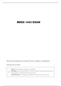 RNSG 1443 CARDIOVASCULAR QUESTIONS WITH CORRECT ANSWERS