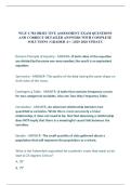 WGU C784 OBJECTIVE ASSESSMENT EXAM QUESTIONS AND CORRECT DETAILED ANSWERS WITH COMPLETE SOLUTIONS &vert; GRADED A&plus; &vert; 2025-2026 UPDATE