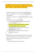 NUR 1234 &ndash; HESI Medical-Surgical Review &lpar;Chamberlain College of Nursing &vert; Updated 2025&sol;2026&rpar; &ndash; Exam Questions with Answers