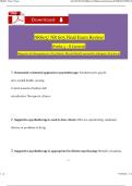 Advanced Path NR 605 questions & verified answers &vert; 100&percnt; pass rate guaranteed &vert; latest updated version