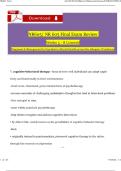 Advanced Path NR 605 questions & verified answers &vert; 100&percnt; pass rate guaranteed &vert; latest updated version