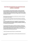 2025 PRSA APR EXAM PRACTICE QUESTIONS AND CORRECT ANSWERS&excl;&excl;