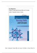 Test Bank for Timby&rsquo;s Fundamental Nursing Skills and Concepts&comma; 13th Edition by Loretta A&period; Donnelly-Moreno&comma; Barbara Kuhn Timby&comma; & Diana L&period; Rupert &vert; Complete Exam Questions & Answers 2025&ndash;2026