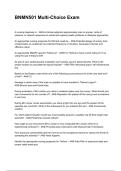BNMN501 Multi-Choice Exam NEWEST 2025&sol;2026 ACTUAL EXAM COMPLETE QUESTIONS AND CORRECT DETAILED ANSWERS &lpar;VERIFIED ANSWERS&rpar; &vert;ALREADY GRADED A&plus;&vert;&vert;BRAND NEW&excl;&excl;