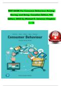 TEST BANK For Consumer Behaviour&colon; Buying&comma;  Having&comma; and Being&comma; Canadian Edition&comma; 9th  Edition&comma; 2025 by Michael R&period; Solomon Chapters  1 - 15