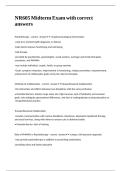NR605 Midterm Exam with correct answers