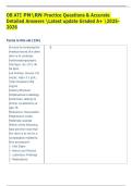 OB ATI PNRN Practice Questions & Accurate  Detailed Answers Latest update Graded A&plus; 2025 2026  