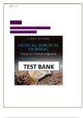 Medical-Surgical Nursing&colon; Focus on Clinical Judgment 3rd Edition Linda Honan 2023 Test Bank &vert; Updated 2025&ndash;2026