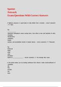 Spotter Network Exam Questions With Correct Answers&period;
