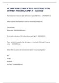 GC 3460 FINAL EXAM&sol;ACTUAL QUESTIONS WITH CORRECT ANSWERS&sol;GRADE A&plus; ASSURED