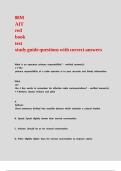 88M AIT red book test study guide questions with correct answers&period;