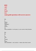 88M AIT red book test study guide questions with correct answers