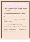 AVIXA RECOGNIZED AV TECHNOLOGIST TEST VERSION 2 NEWEST 2025&sol;2026  ACTUAL EXAM WITH COMPLETE QUESTIONS AND CORRECT DETAILED  ANSWERS &lpar;100&percnt; VERIFIED ANSWERS&rpar; &vert;ALREADY GRADED A&plus;&vert; &vert;&vert;PROFESSOR  VERIFIED&vert;&vert;