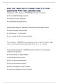 EGBC PPE EXAM &lpar;PROFESSIONAL PRACTICE EXAM&rpar; QUESTIONS WITH 100&percnt; VERIFIED ANS&excl;&excl;