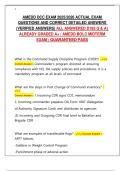 AMEDD DCC Exam 2025&sol;2026 &ndash; Verified Actual Exam Questions with Detailed Correct Answers &lpar;185 Q&A&rpar; &vert; BOLC Midterm Exam