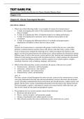 Test Bank For Neuroscience Certification Review for Nurses Kendra Menzies Kent Chapter 1-14
