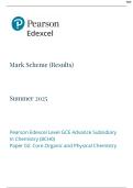 &lbrack;All Verified&rsqb; May 2025 Edexcel AS-Level Chemistry Past Paper 2 With Mark Scheme &lbrack;8CH0&sol;02&rsqb;