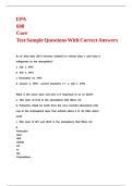 EPA 608 Core Test Sample Questions With Correct Answers