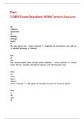 Part 1 RBS Exam Questions With Correct Answers