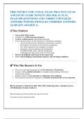 FIRE INSTRUCTOR 2 FINAL EXAM&comma; PRACTICE EXAM  AND STUDY GUIDE NEWEST 2025-2026 ACTUAL EXAM 300 QUESTIONS AND CORRECT DETAILED ANSWERS WITH RATIONALES &lpar;VERIFIED ANSWERS&rpar; &vert;ALREADY GRADED A&plus; 