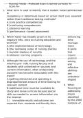 Nursing Trends &colon; Protected Exam 1 Solved Correctly To Score A&plus;