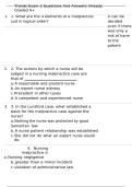 Issues&sol;Trends Final Exam Questions With Accurate Solutions