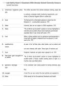 Lab Safety Exam 1 Questions With Already Solved Correctly Answers &vert; Assured Success 