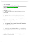 Test Bank for Understanding Business&comma; 13th Edition by William Nickels&comma; Jim McHugh&comma; Susan Mc latest update